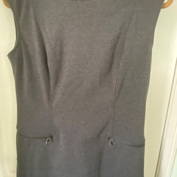 Calvin Klein Grey Sleeveless Dress - Picture 4 of 10